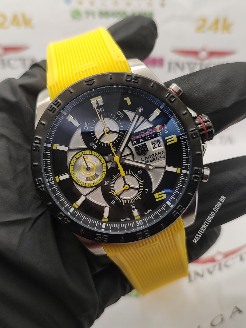 Tag Heuer Redbull Carrera Amarelo