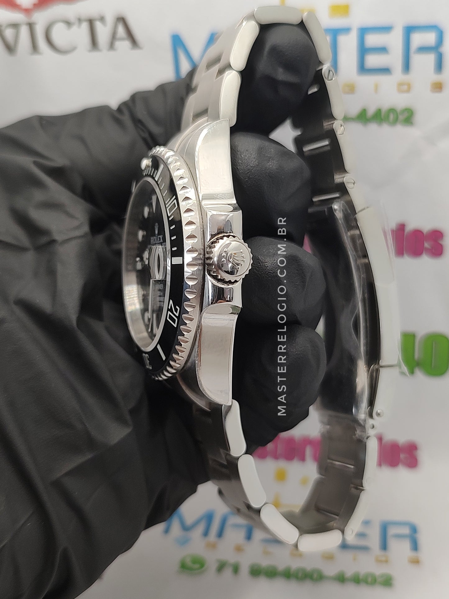 Rollex Submariner Preto 40mm