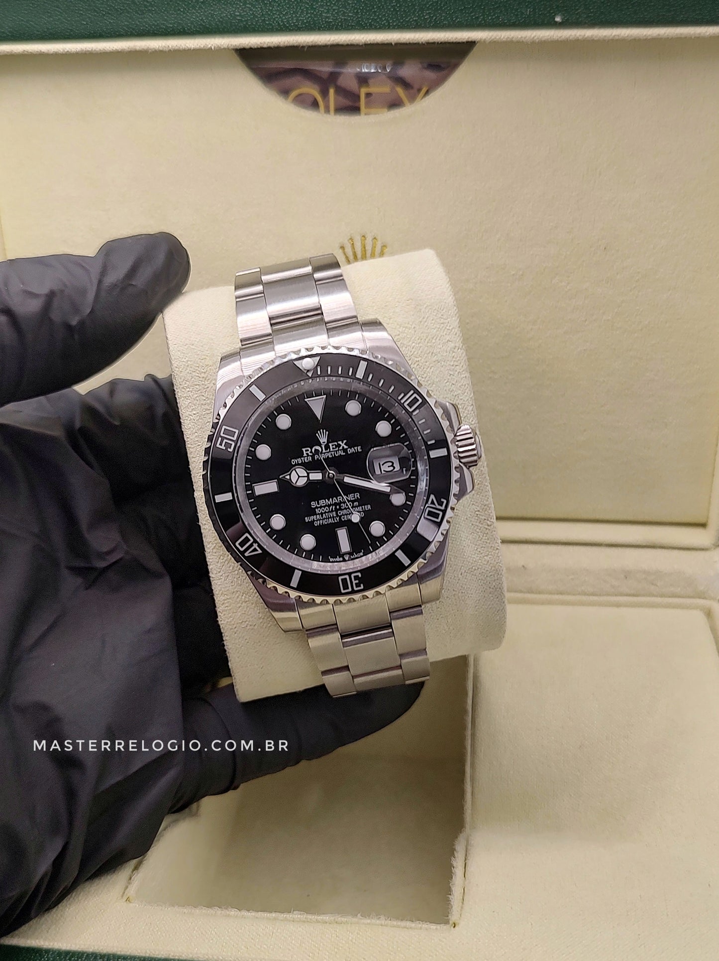 Rollex Submariner Preto 40mm