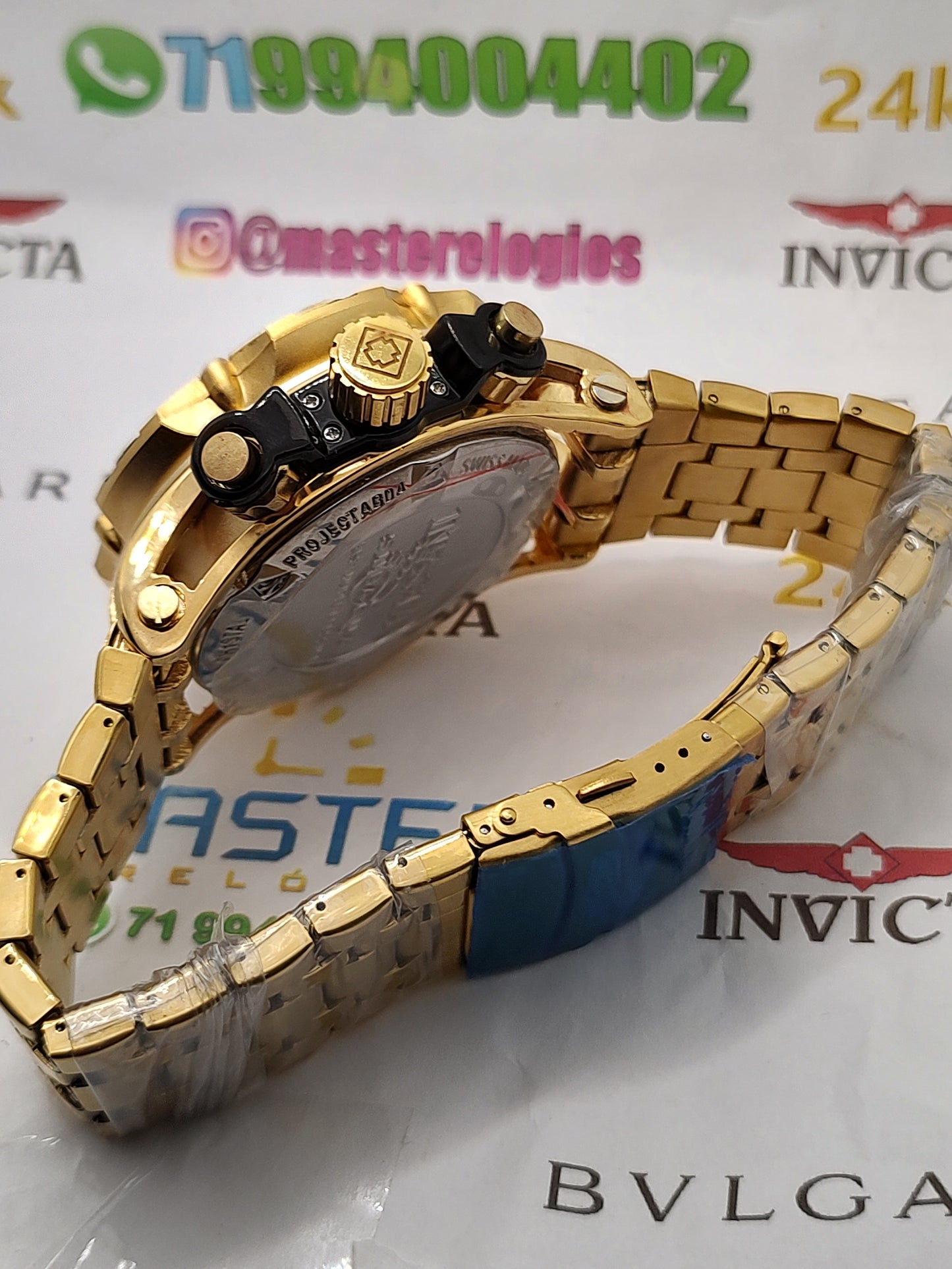 Invicta Hibrid Funcional + Corrente de brinde