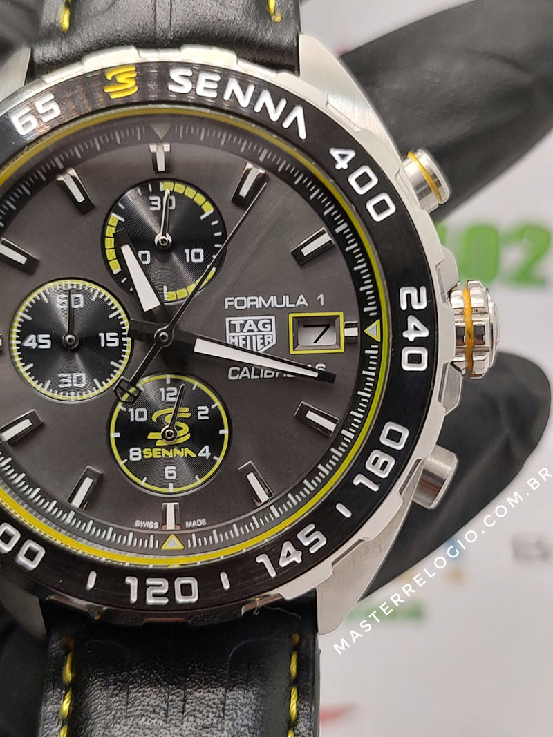 Tag Heuer F1 Fundo Senna 43mm