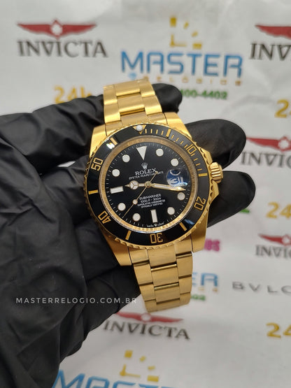 Rollex Submariner Dourado 40mm