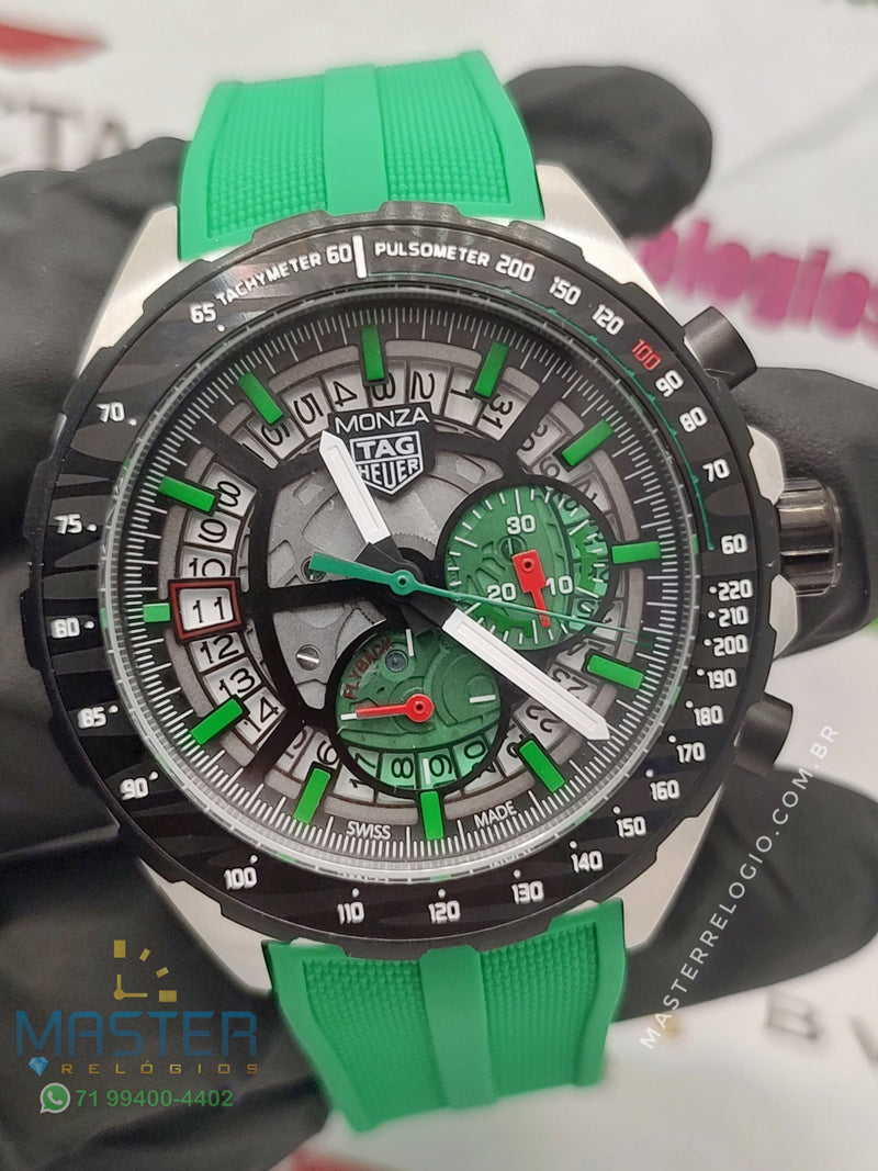 Tag Heuer Monza verde 42mm