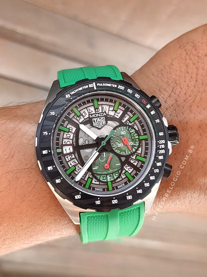 Tag Heuer Monza verde 42mm