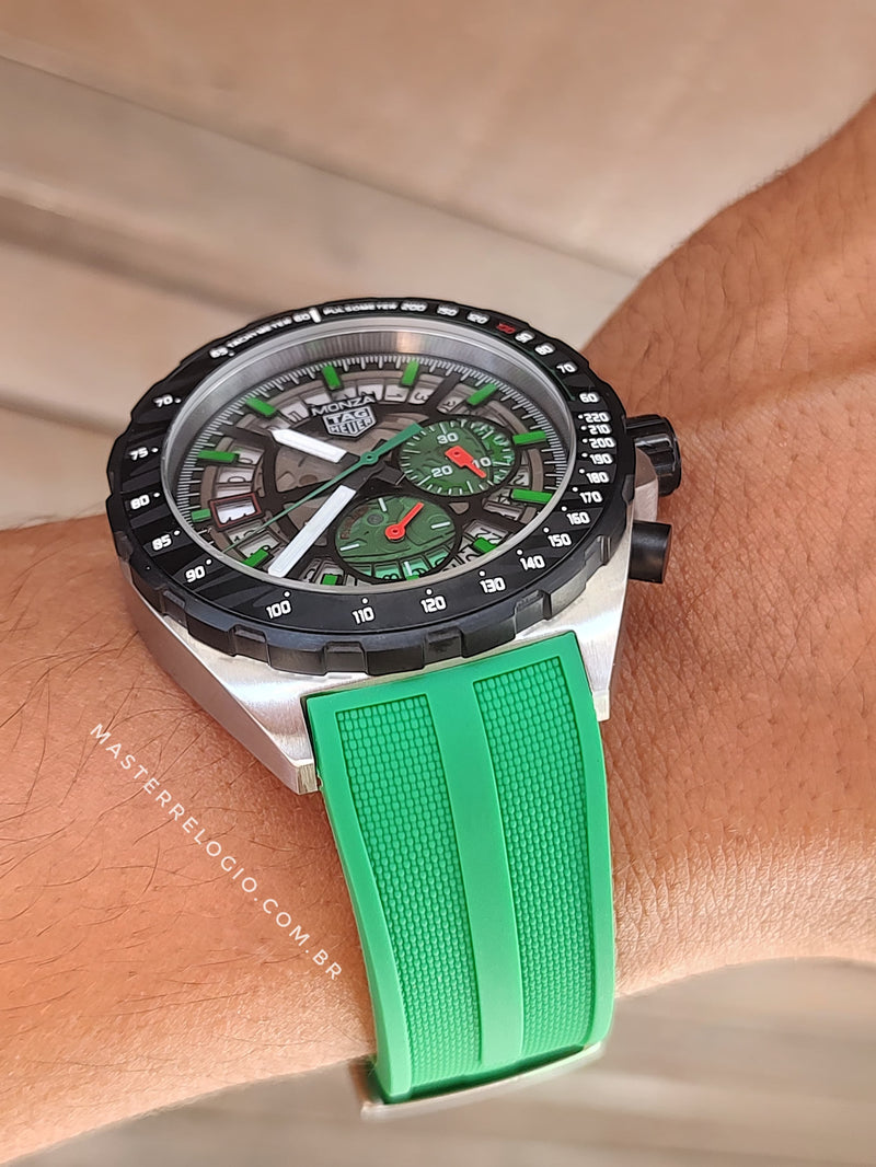 Tag Heuer Monza verde 42mm