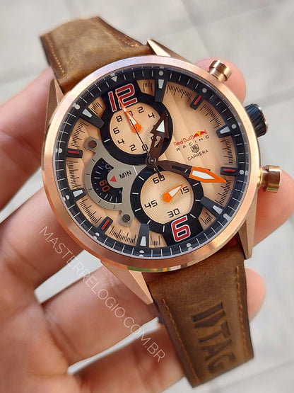 Tag Heuer RedBull Couro