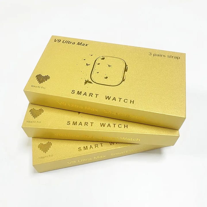 Smart V9 Ultra Max Dourado 49mm