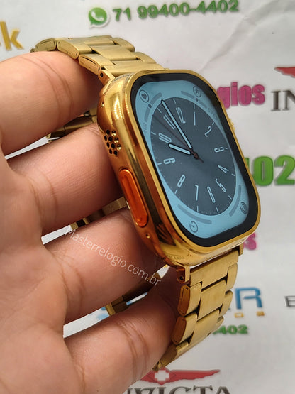 Smart V9 Ultra Max Dourado 49mm