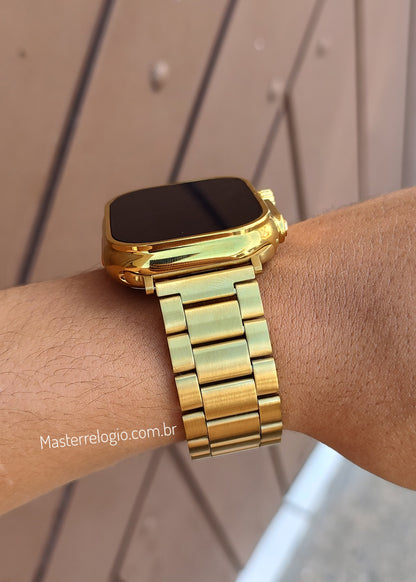 Smart V9 Ultra Max Dourado 49mm