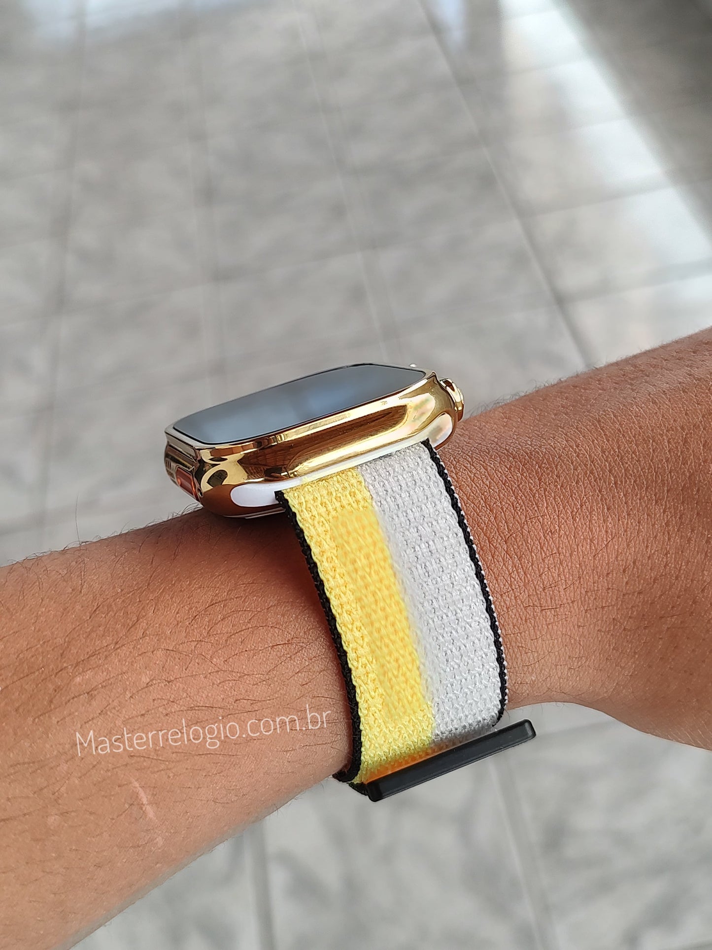 Smart V9 Ultra Max Dourado 49mm