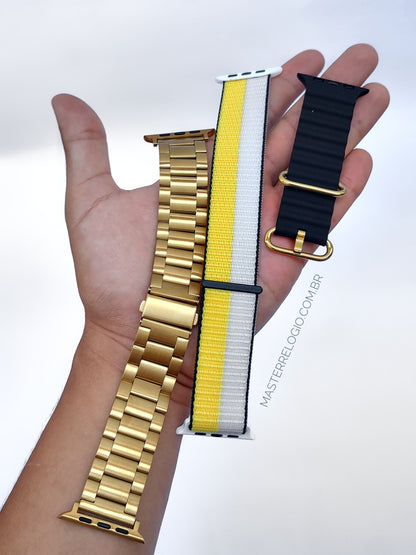 Smart V9 Ultra Max Dourado 49mm