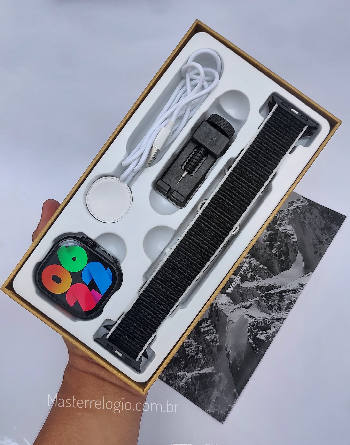 Smart V9 Ultra Max Preto 49mm