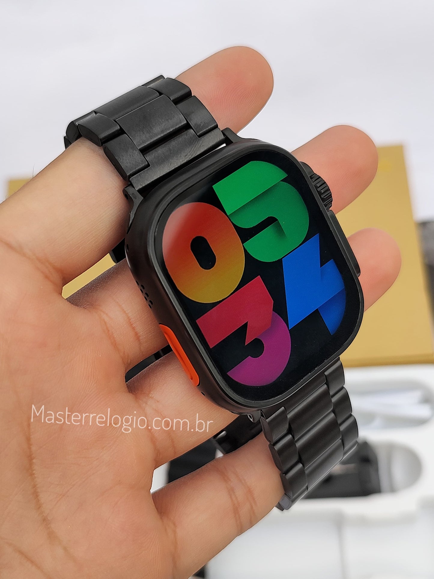 Smart V9 Ultra Max Preto 49mm