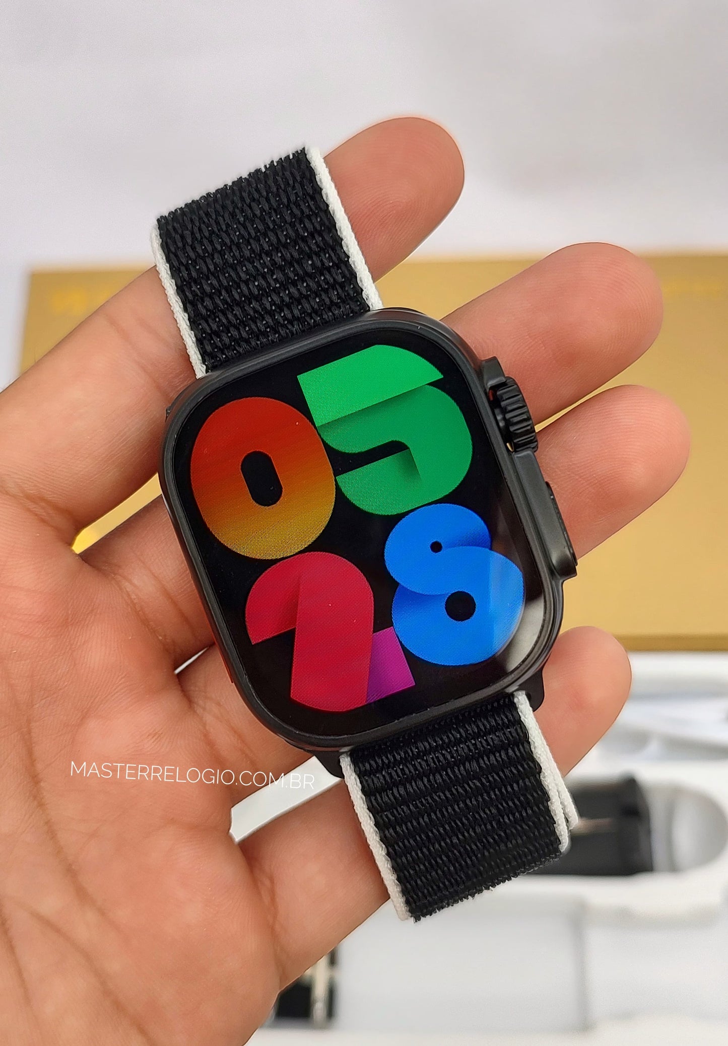 Smart V9 Ultra Max Preto 49mm