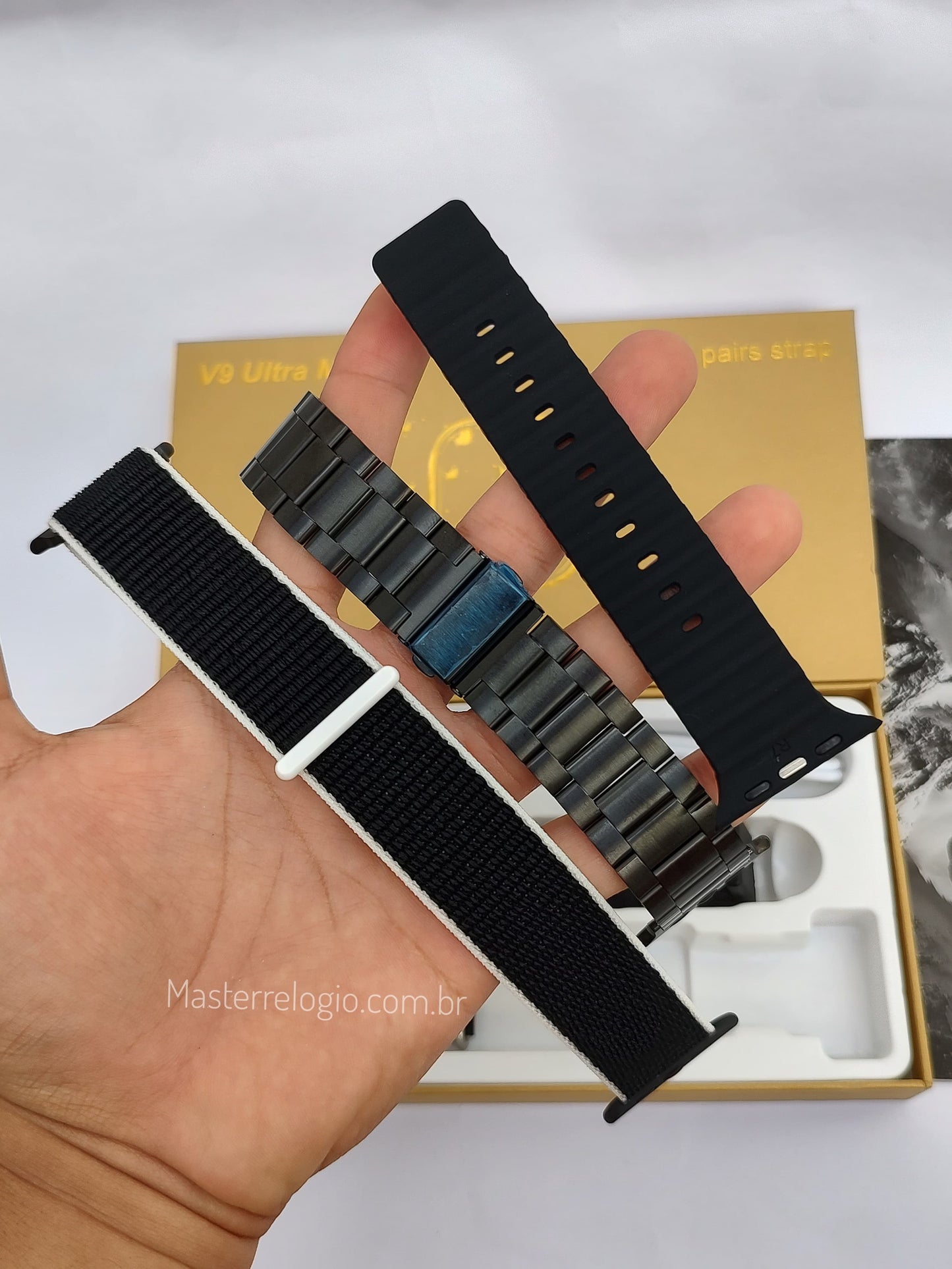 Smart V9 Ultra Max Preto 49mm