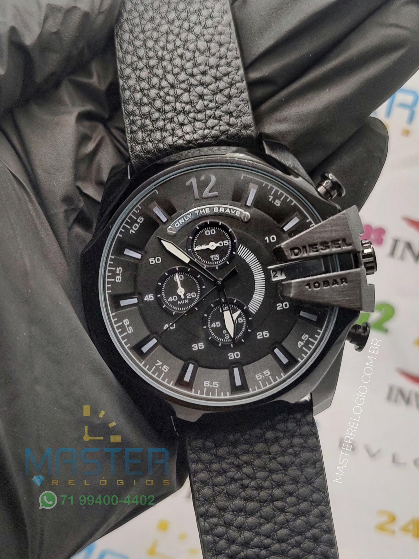 Diesel 100% Funcional Couro