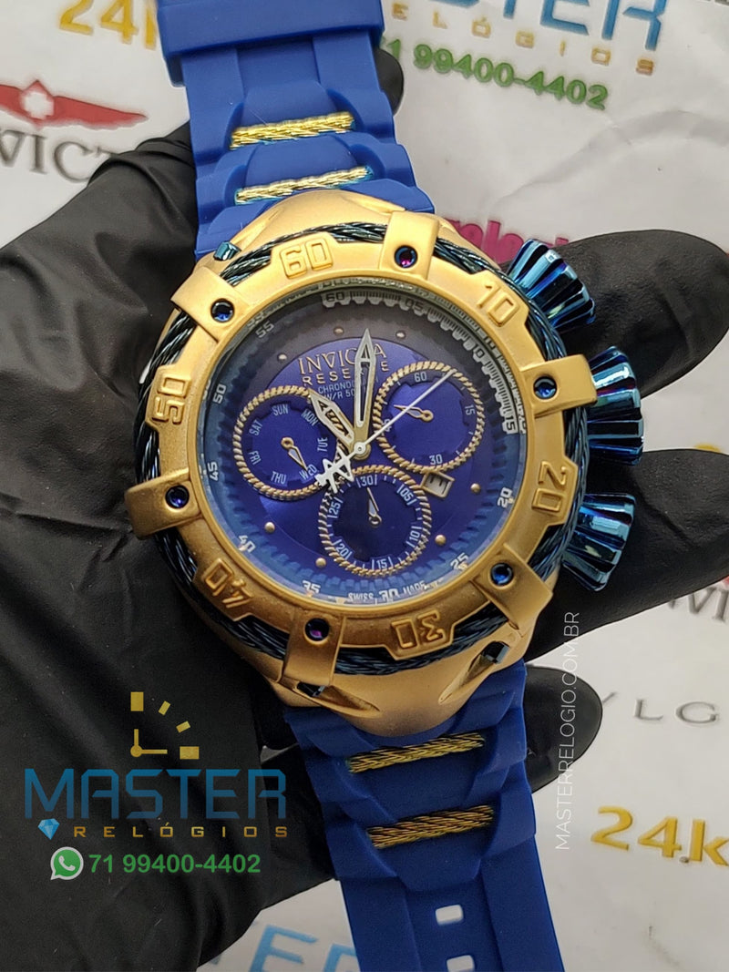 Invicta Thunderbolt Pulseira borracha AA