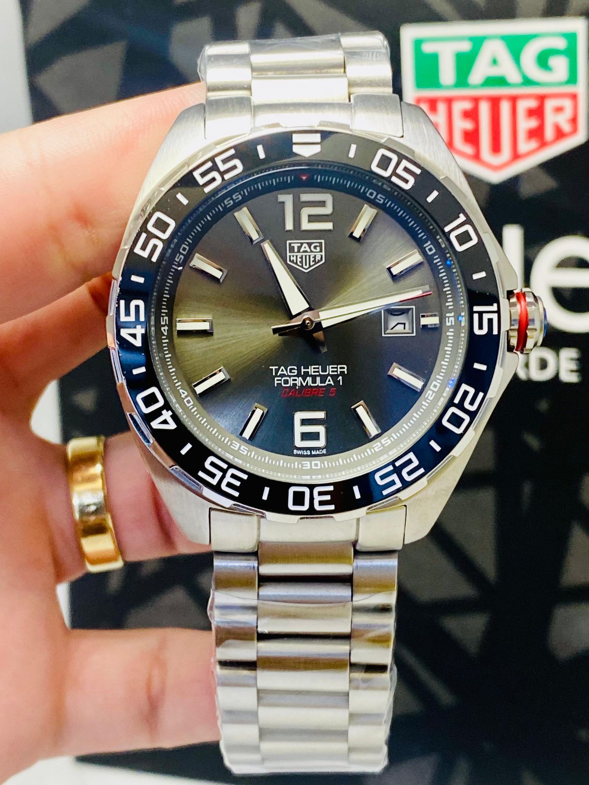 Tag Heuer F1 Date 43mm Preto