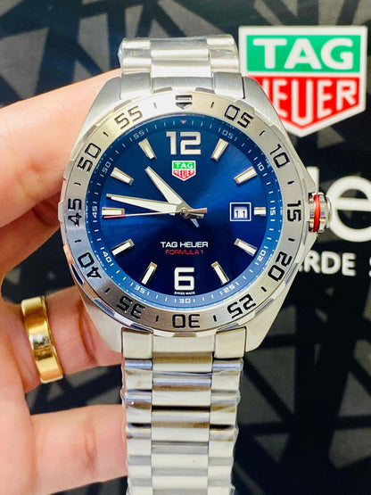 Tag Heuer F1 Date 43mm Azul