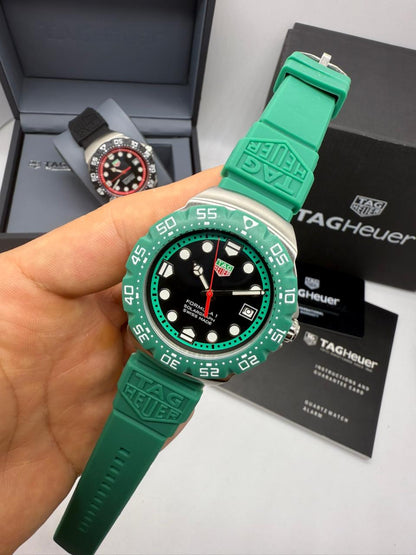 Tag Heuer F1 Solargraph Borracha 38mm WBY1111.BA0042