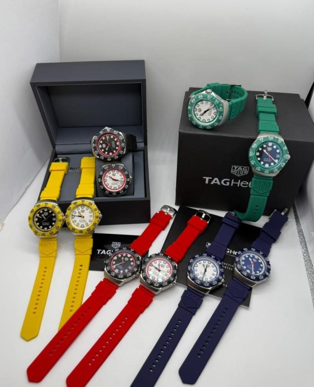 Tag Heuer F1 Solargraph Borracha 38mm WBY1111.BA0042