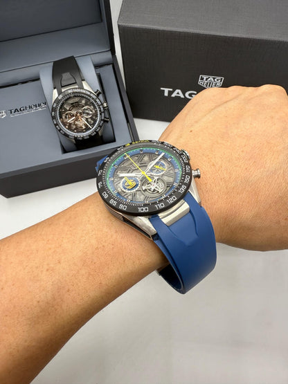 Tag Heuer Carrera Tourbillon x Senna Limited 500