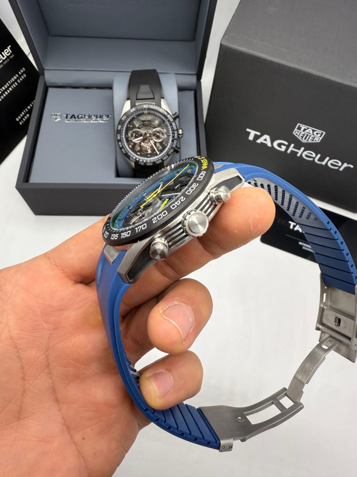 Tag Heuer Carrera Tourbillon x Senna Limited 500