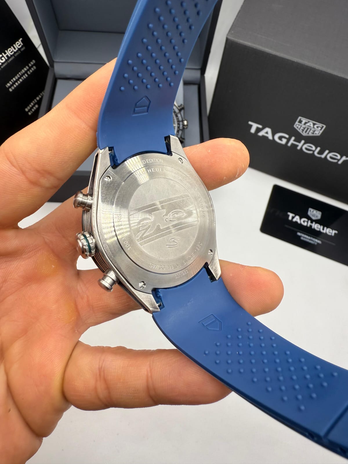 Tag Heuer Carrera Tourbillon x Senna Limited 500