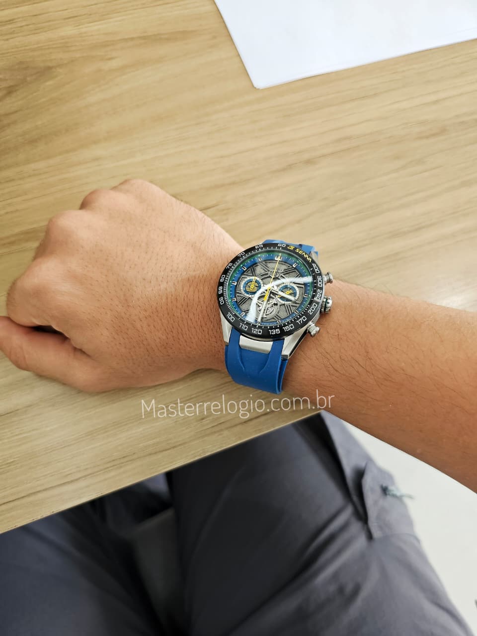 Tag Heuer Carrera Tourbillon x Senna Limited 500
