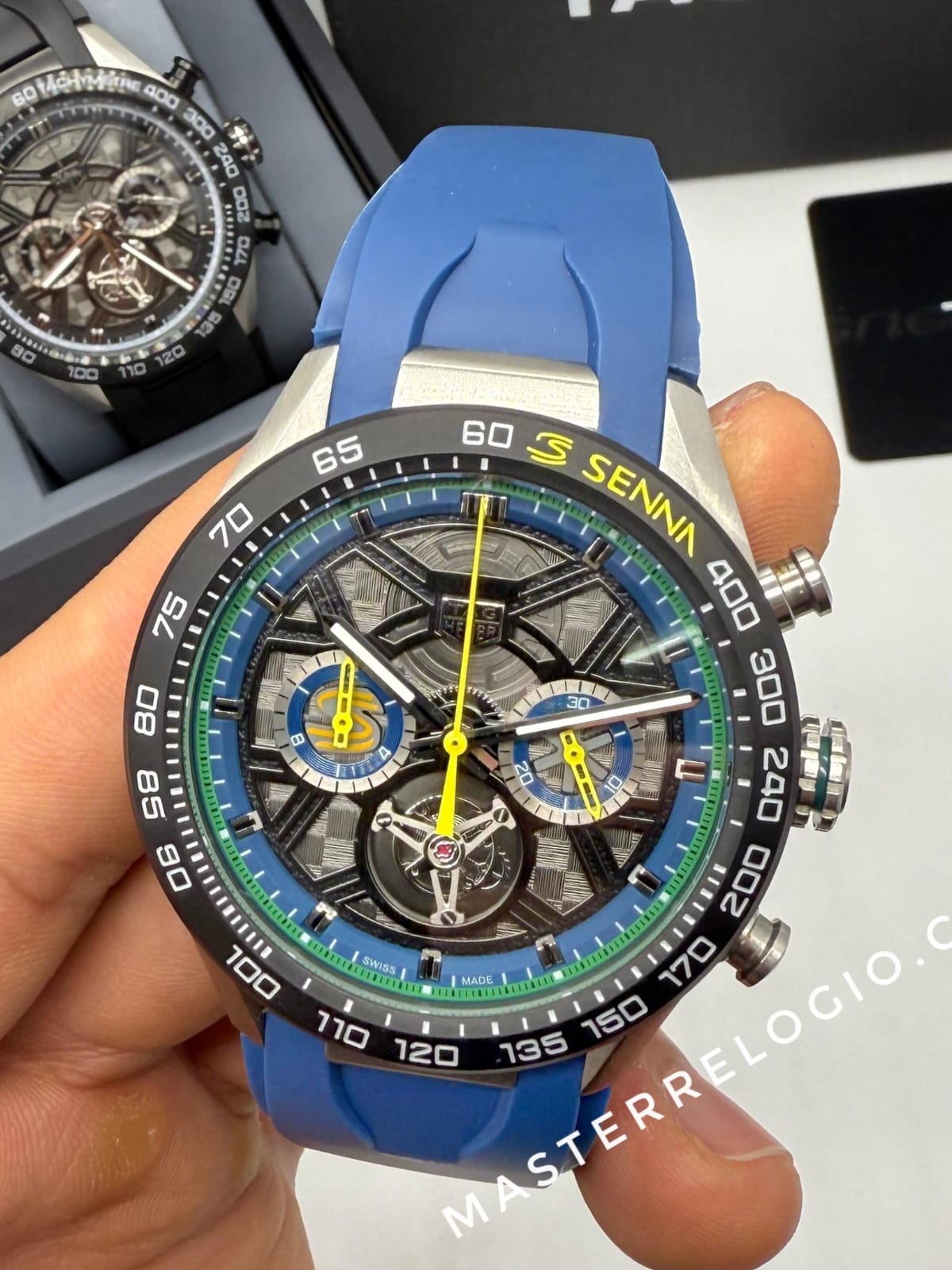 Tag Heuer Carrera Tourbillon x Senna Limited 500
