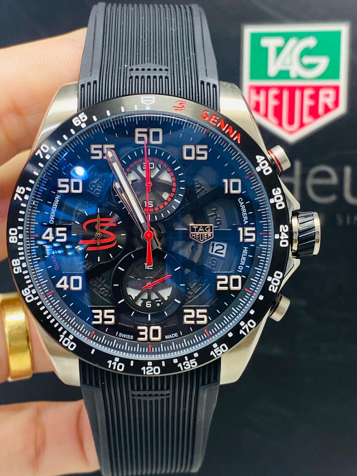 Tag Heuer Carrera Skeleton Senna 46mm
