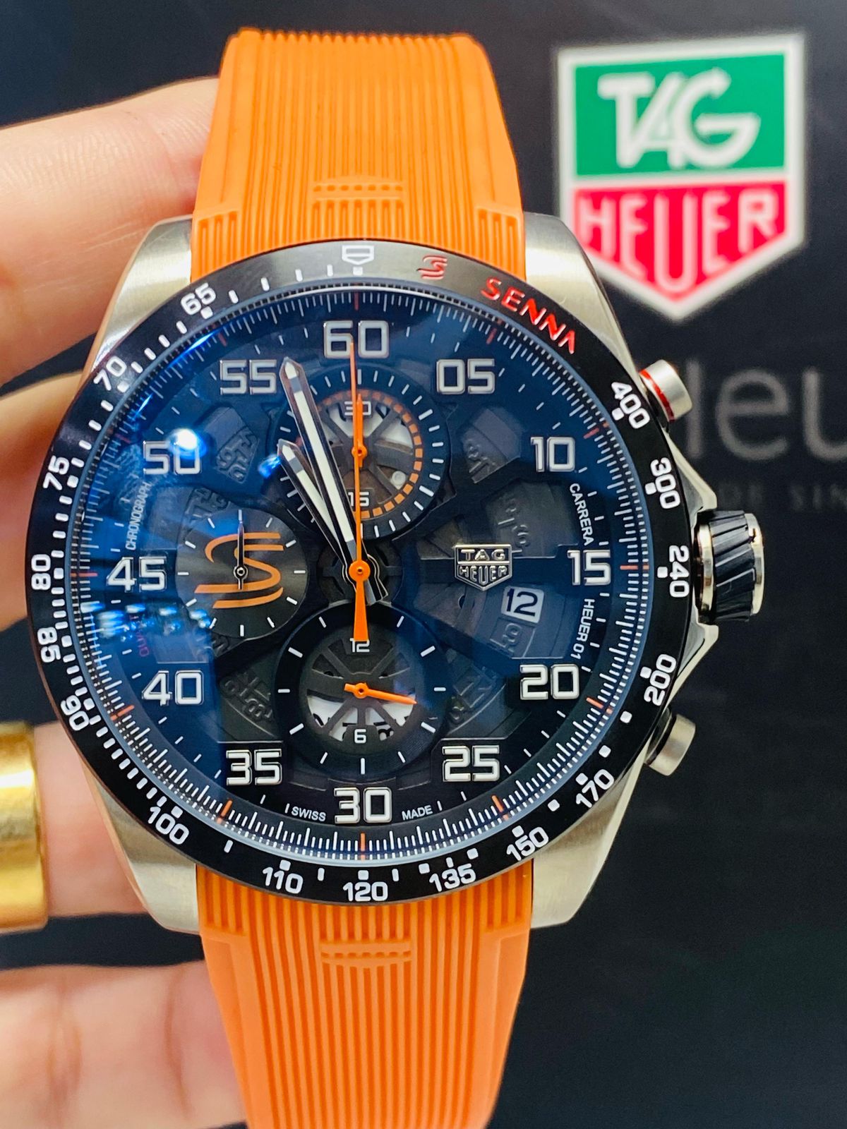 Tag Heuer Carrera Skeleton Senna 46mm