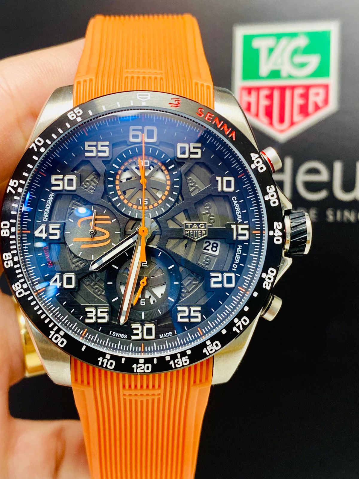 Tag Heuer Carrera Skeleton Senna 46mm