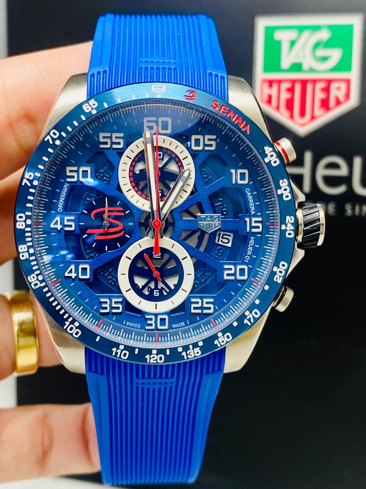 Tag Heuer Carrera Skeleton Senna 46mm