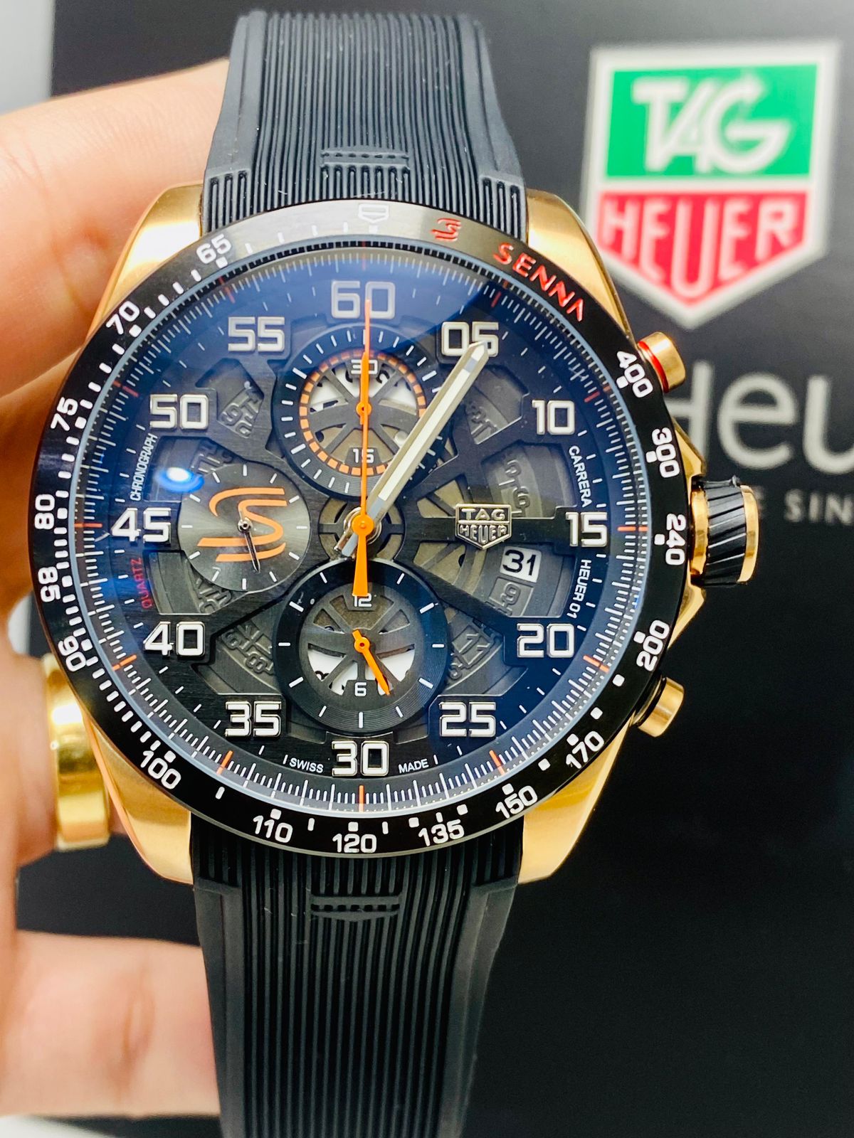 Tag Heuer Carrera Skeleton Senna 46mm