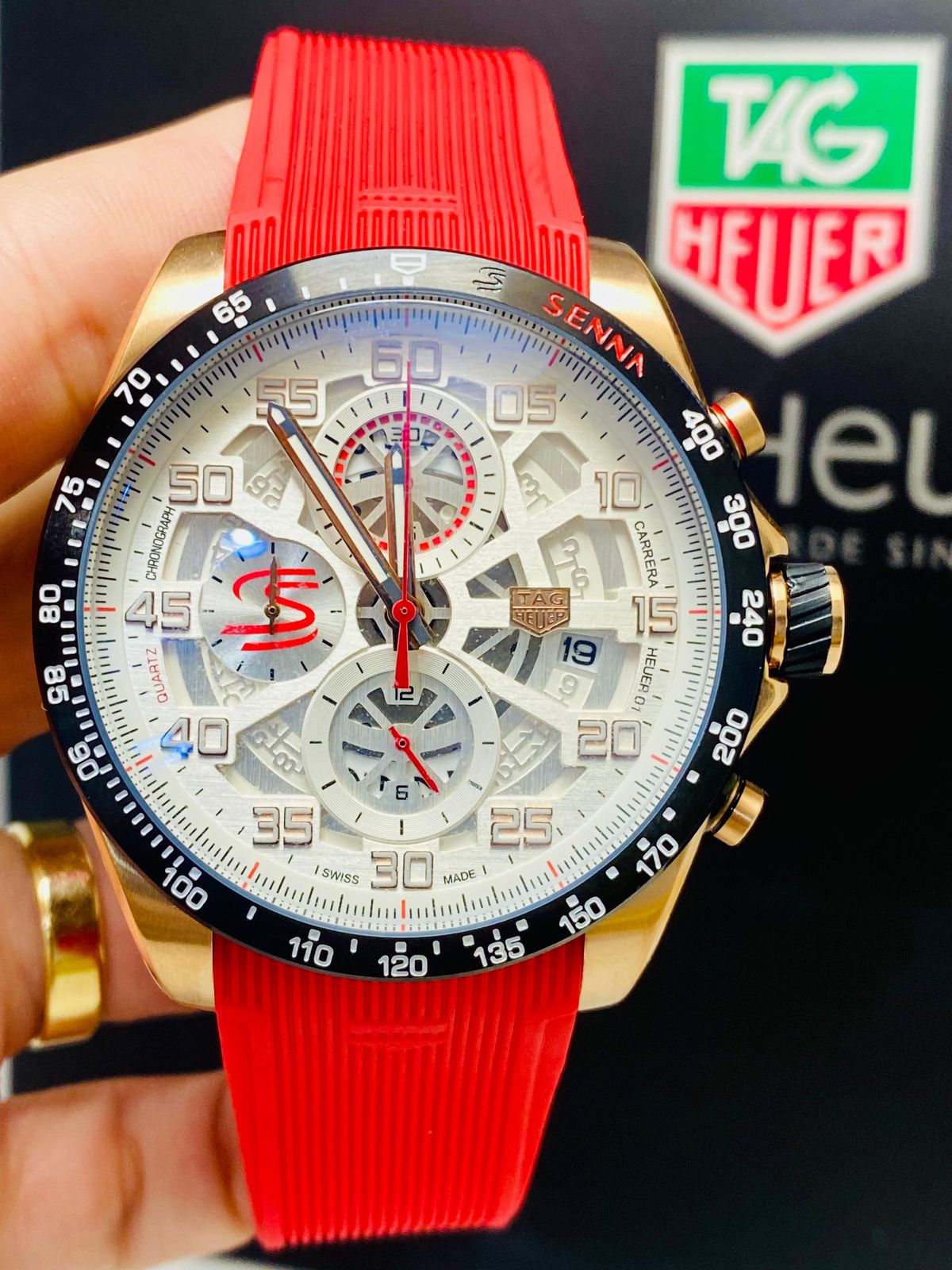 Tag Heuer Carrera Skeleton Senna 46mm