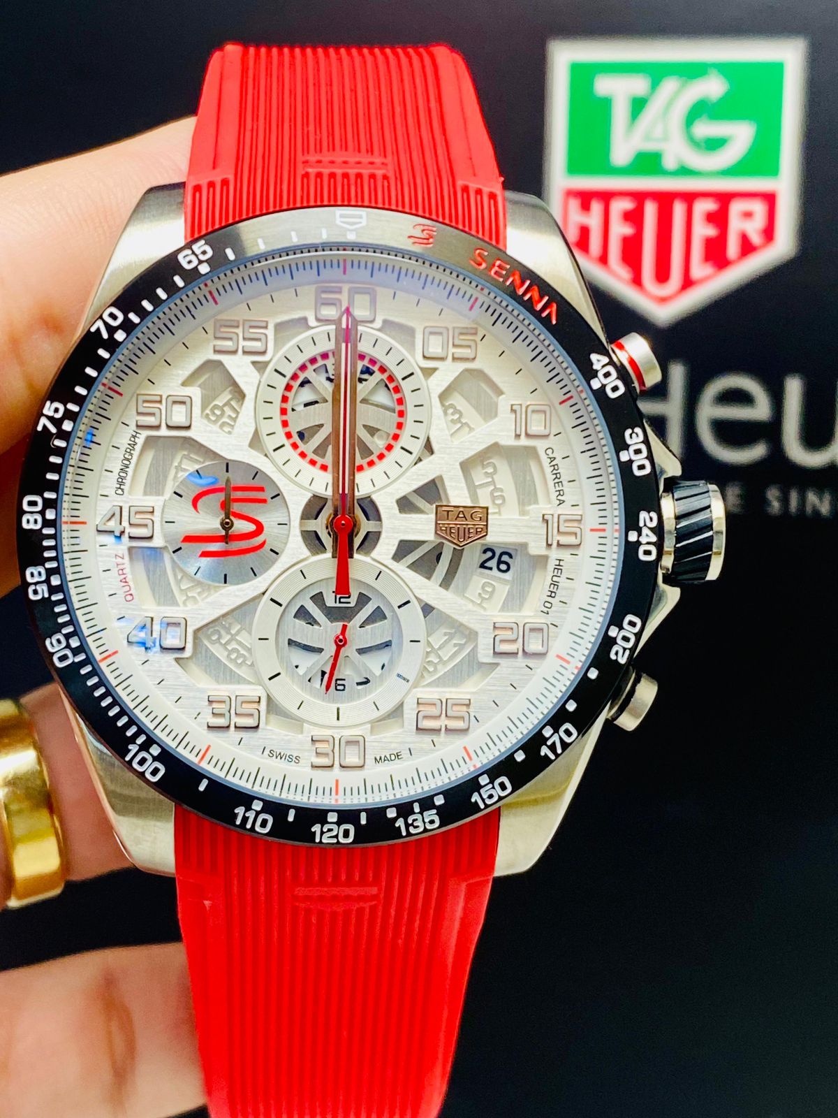 Tag Heuer Carrera Skeleton Senna 46mm
