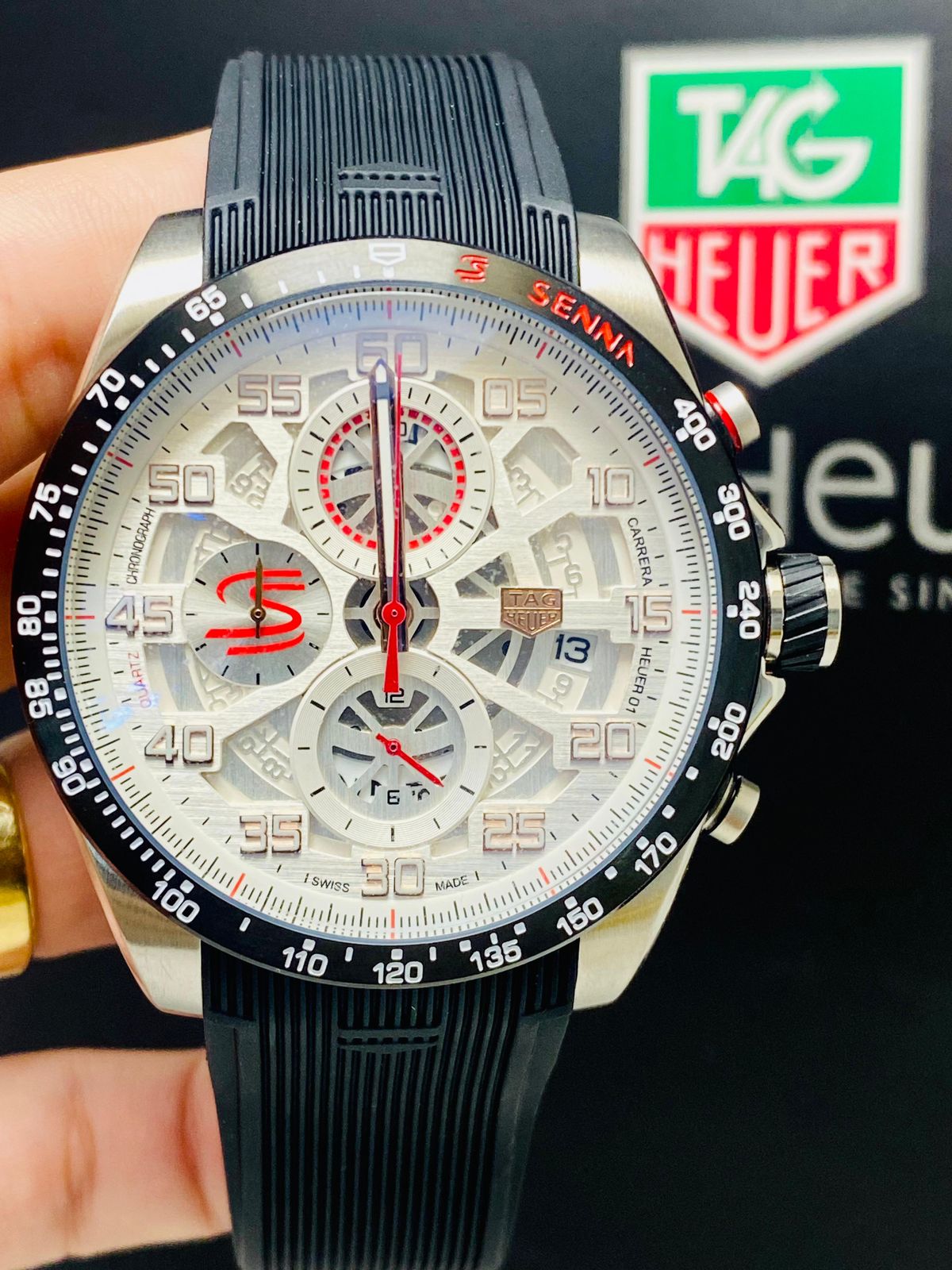 Tag Heuer Carrera Skeleton Senna 46mm