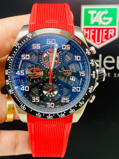 Tag Heuer Carrera Skeleton Senna 46mm