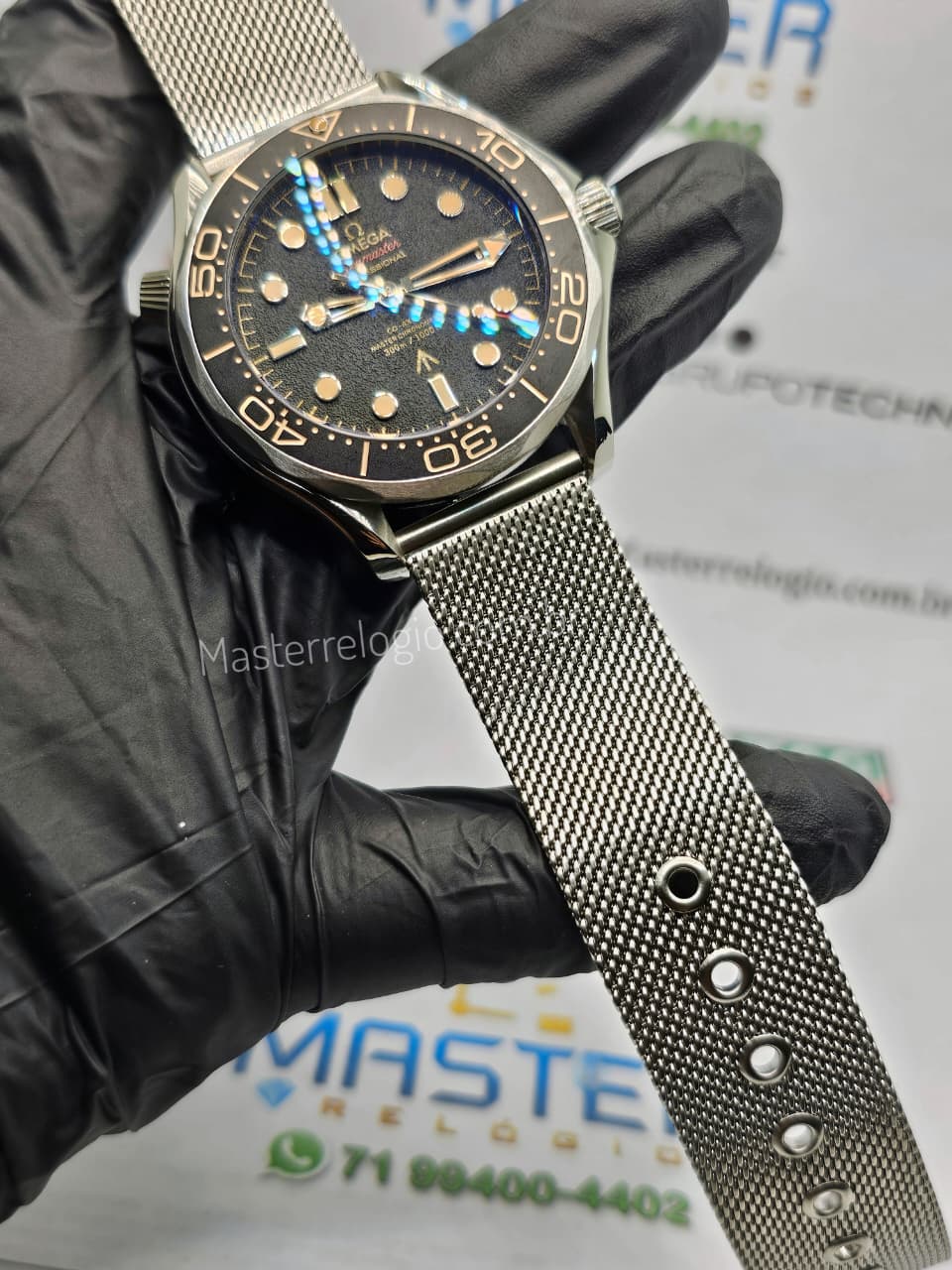 Omega 007 Seamaster 42mm + Pulseira extra