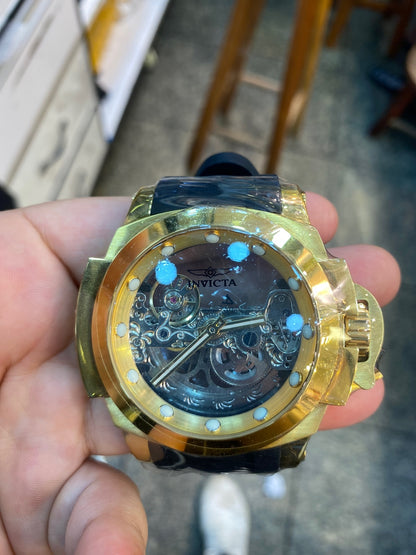 Invicta Transparente Pulseira Borracha Coalition Force