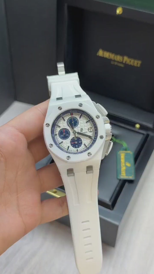 AP Royal Oak Offshore Ceramica Branco