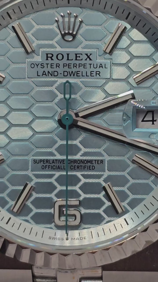 Rolex Land‑Dweller 40mm + Caixa Original Base ETA