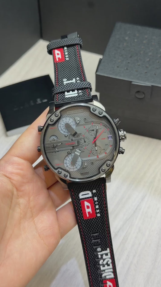 Diesel Mr. Daddy 2.0 Grafite P Preta 55mm