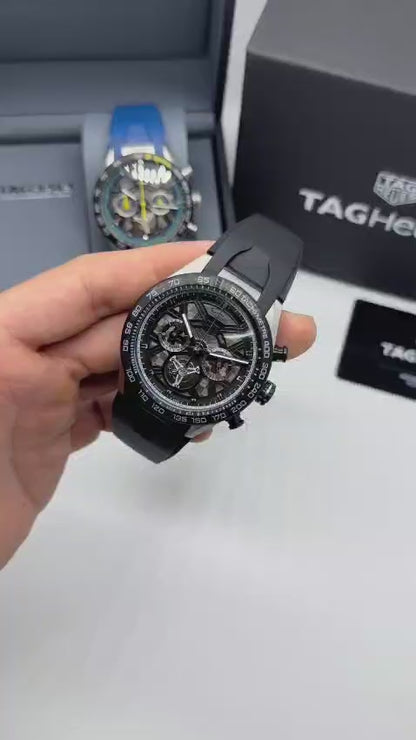 Tag Heuer Carrera Tourbillon x Senna Limited 500