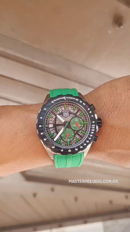 Tag Heuer Monza verde 42mm