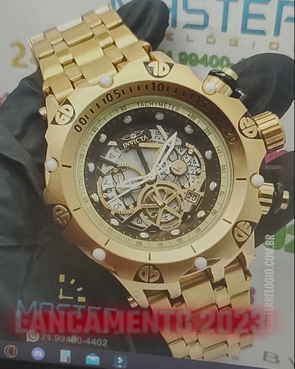 Invicta Hibrid Funcional + Corrente de brinde