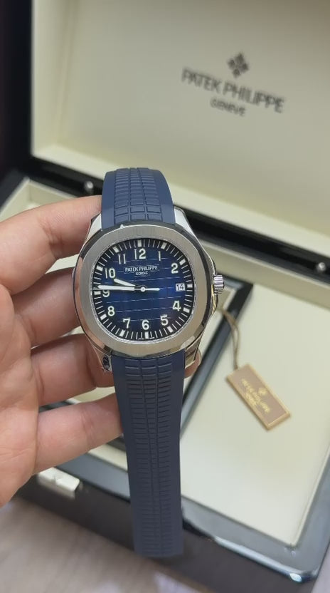 Patek Philippe 5711 Aquanaut Borracha Azul
