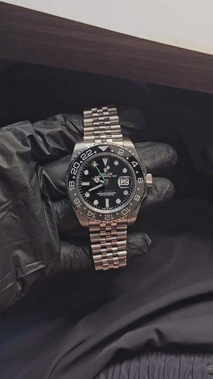 Rolex Gmt Master II base eta Bruce Wayne 40mm 126710GRNR