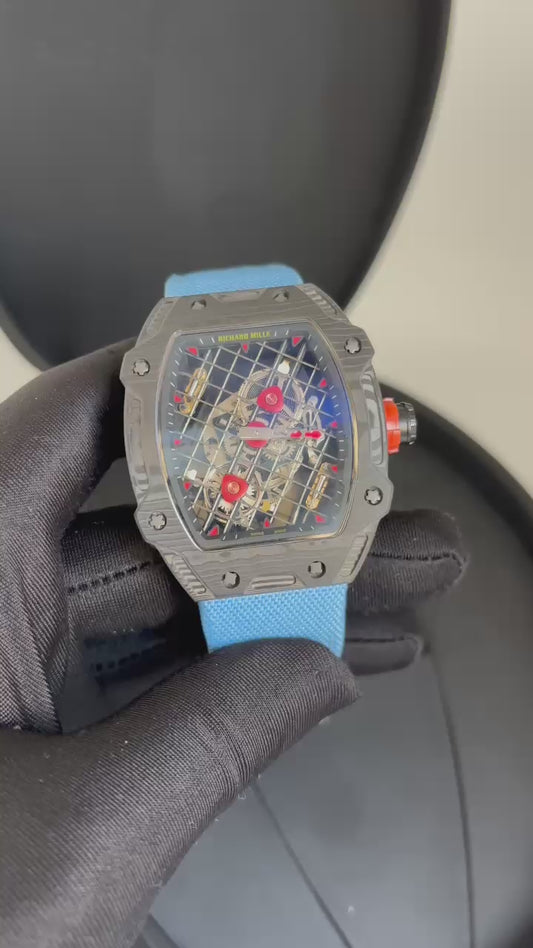 Richard Mille 27-04 R Nadal Azul P Velcro ETA Super C